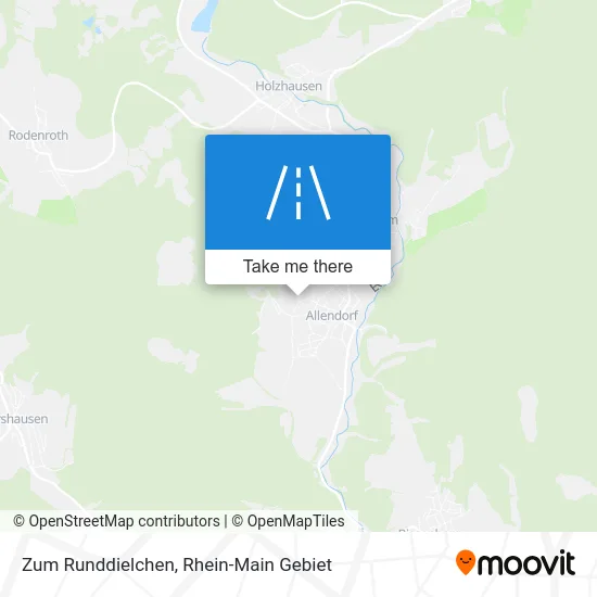 Карта Zum Runddielchen