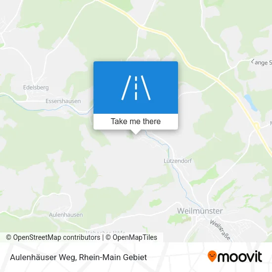 Карта Aulenhäuser Weg