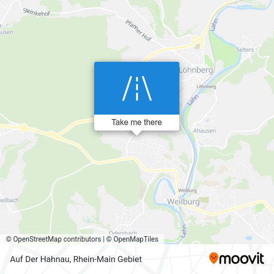 Карта Auf Der Hahnau