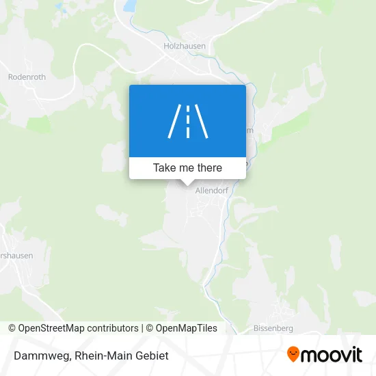 Карта Dammweg