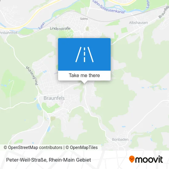 Карта Peter-Weil-Straße