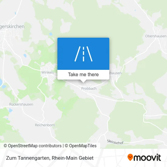 Карта Zum Tannengarten