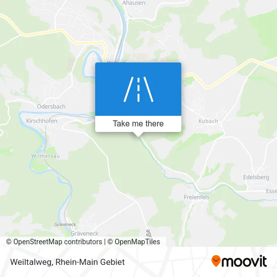 Карта Weiltalweg