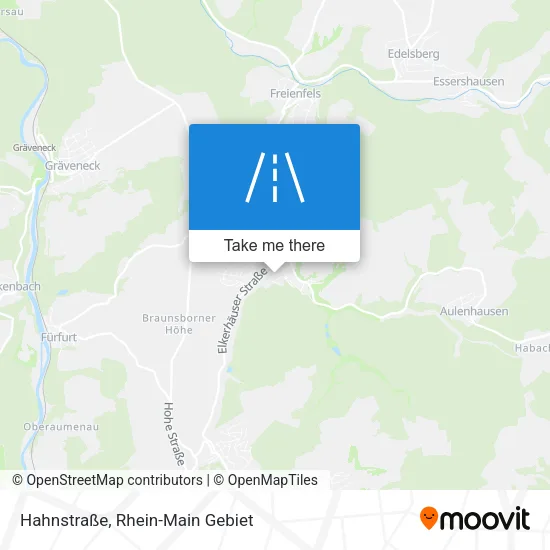Карта Hahnstraße