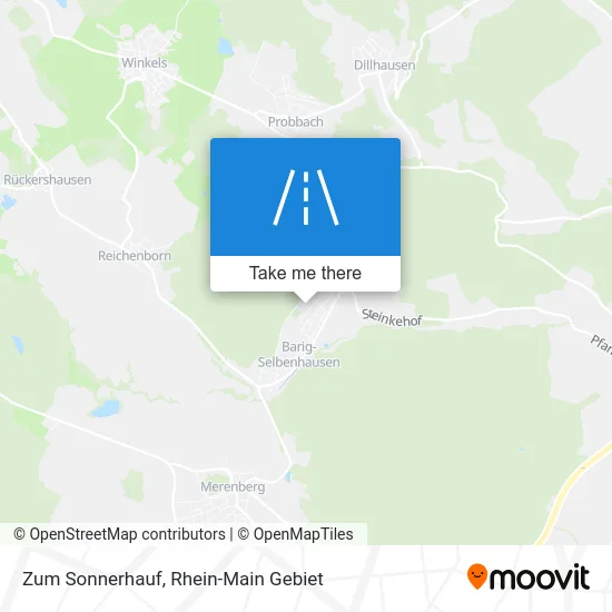 Карта Zum Sonnerhauf