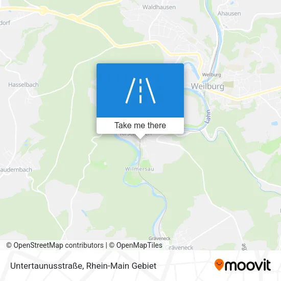 Карта Untertaunusstraße