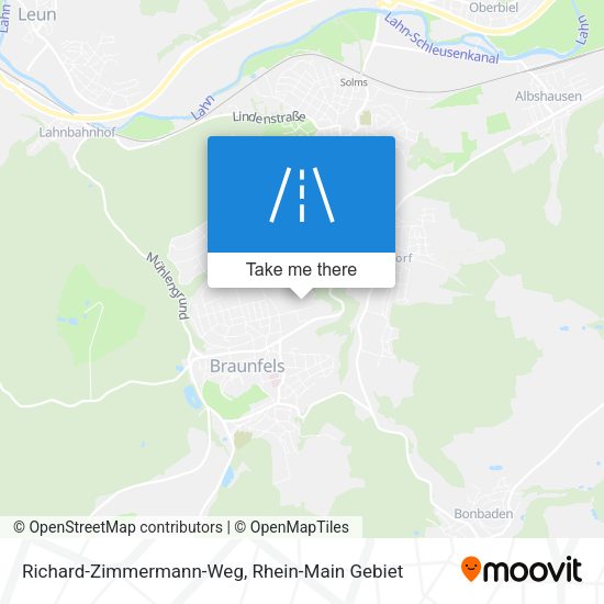 Карта Richard-Zimmermann-Weg