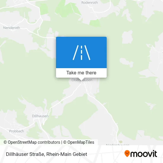 Карта Dillhäuser Straße