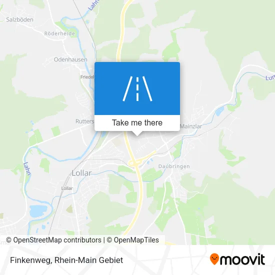 Карта Finkenweg