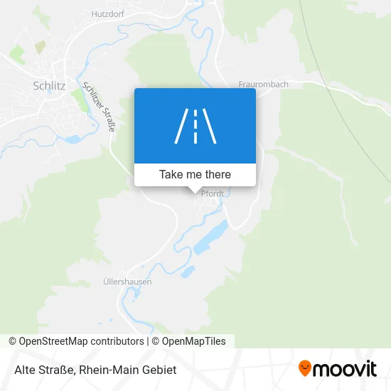 Карта Alte Straße