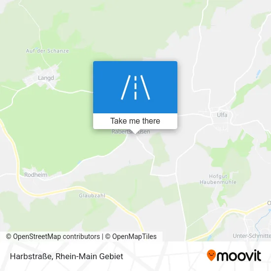 Карта Harbstraße