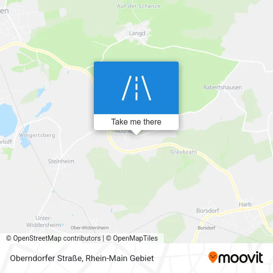 Карта Oberndorfer Straße