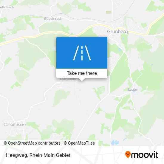 Карта Heegweg