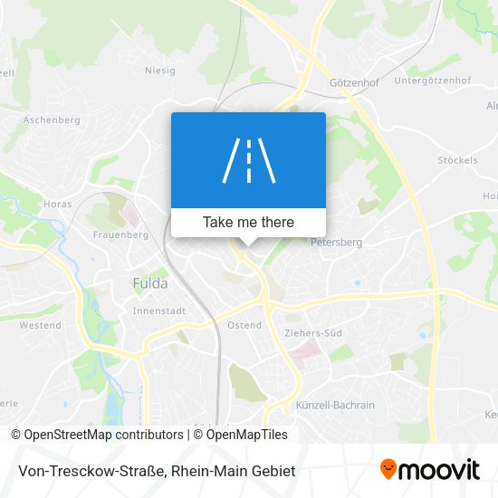 Карта Von-Tresckow-Straße