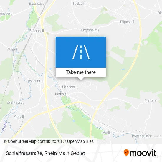 Карта Schleifrasstraße