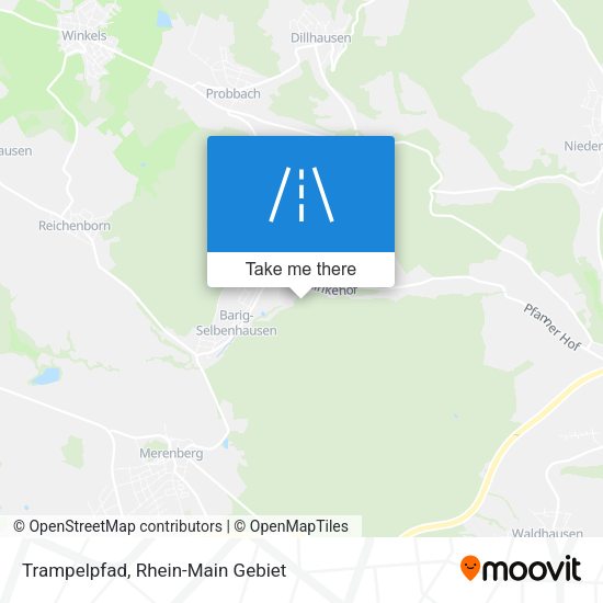 Карта Trampelpfad