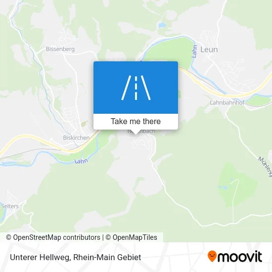 Карта Unterer Hellweg
