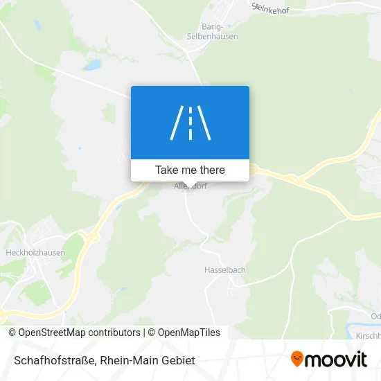 Карта Schafhofstraße