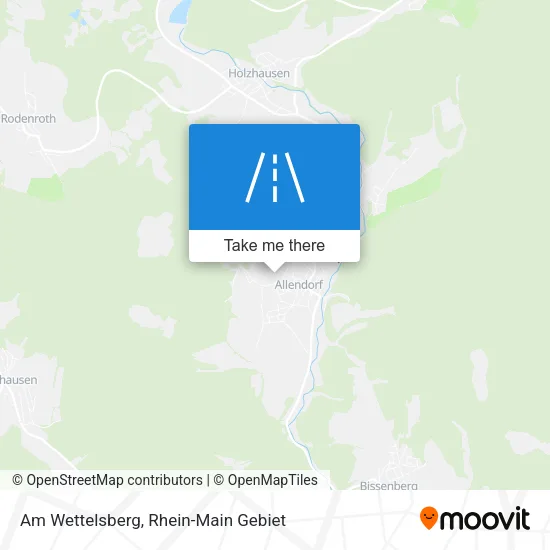 Карта Am Wettelsberg