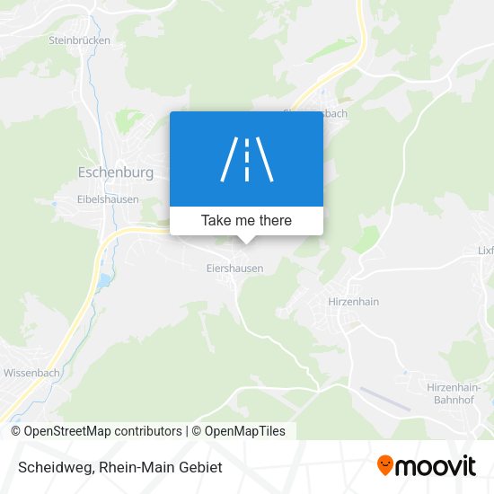 Карта Scheidweg