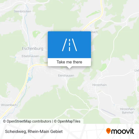 Карта Scheidweg