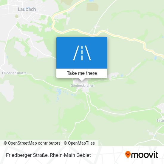 Friedberger Straße map