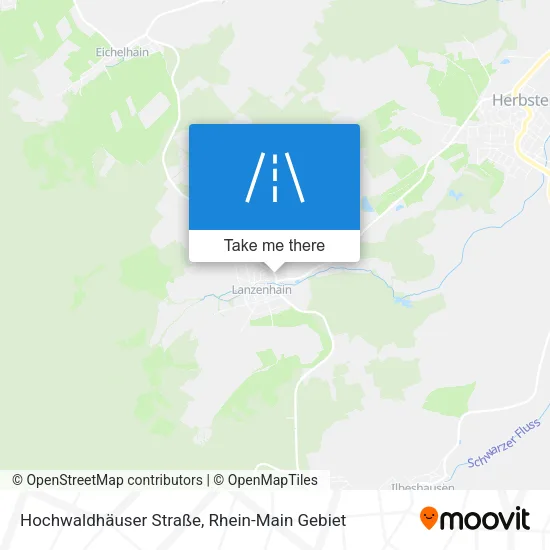 Карта Hochwaldhäuser Straße