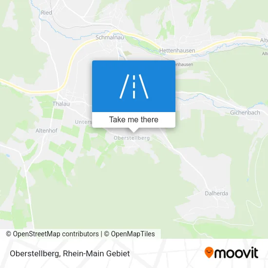 Карта Oberstellberg