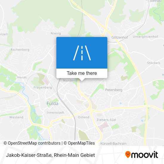 Jakob-Kaiser-Straße map