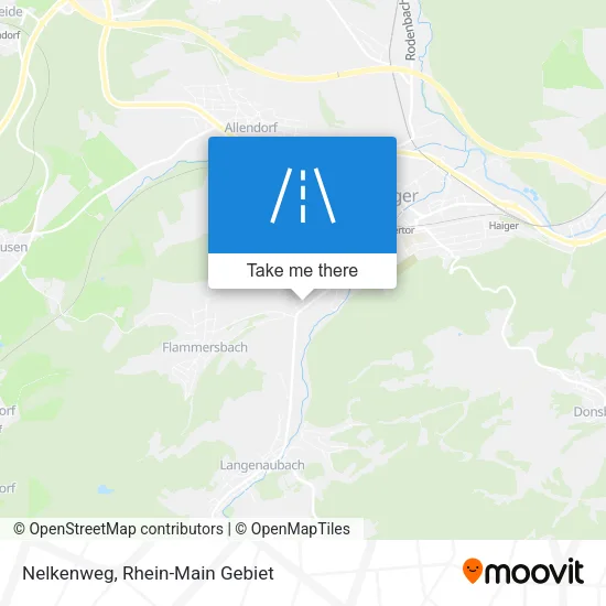 Карта Nelkenweg