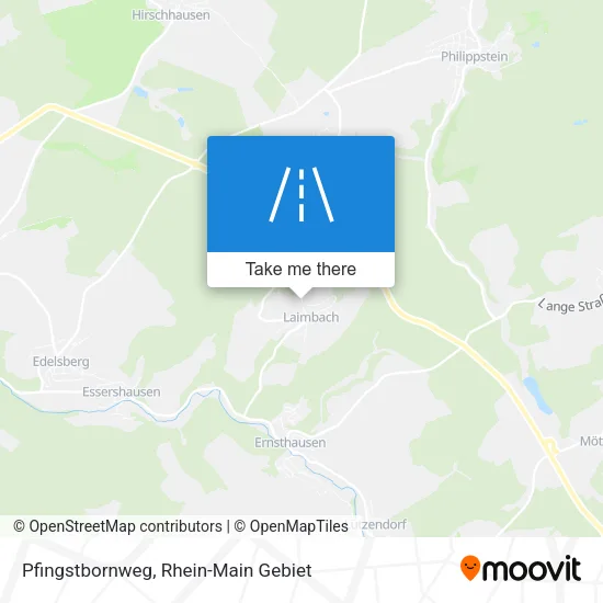 Карта Pfingstbornweg