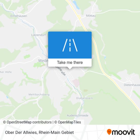 Карта Ober Der Allwies