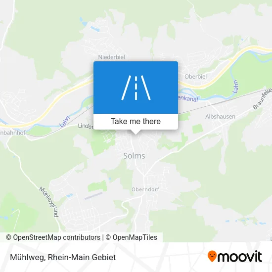 Карта Mühlweg