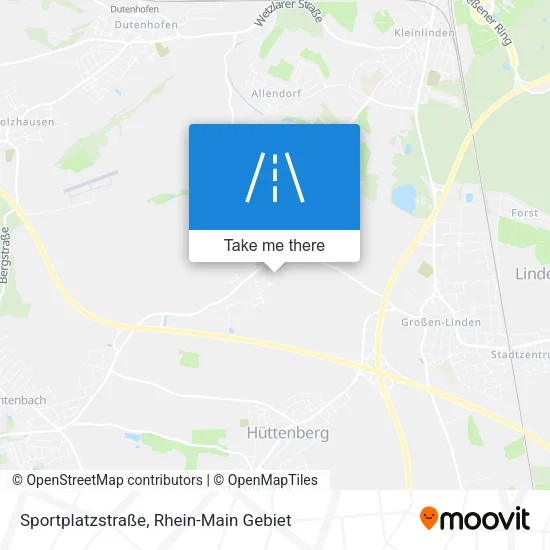 Карта Sportplatzstraße