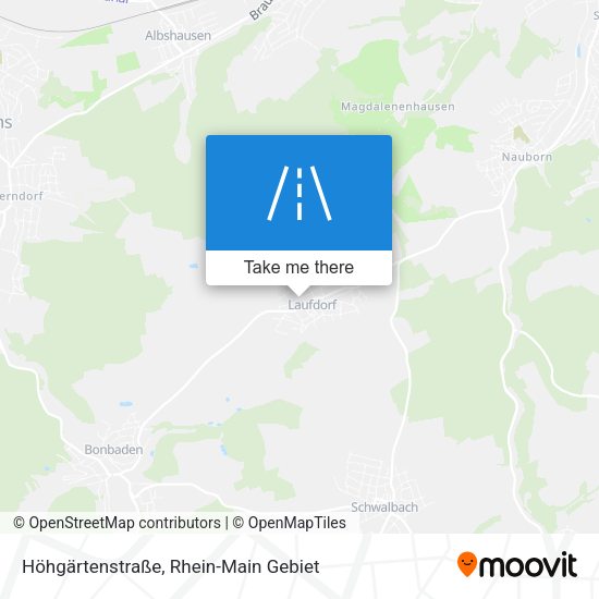 Höhgärtenstraße map