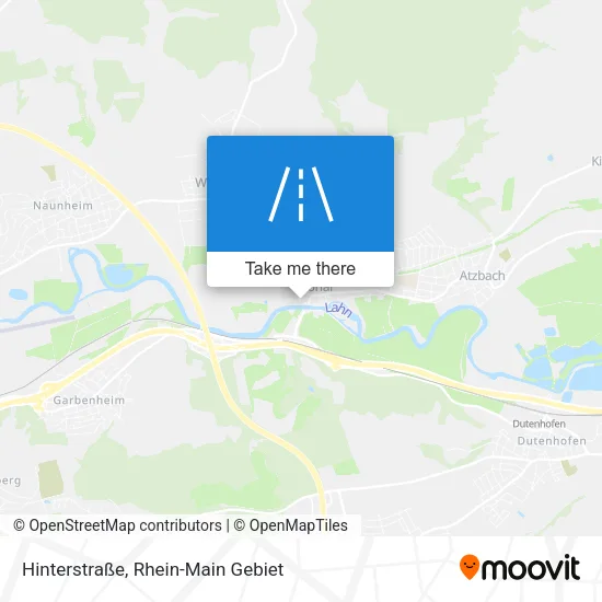 Карта Hinterstraße