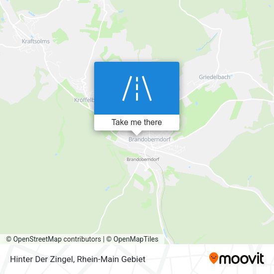 Карта Hinter Der Zingel