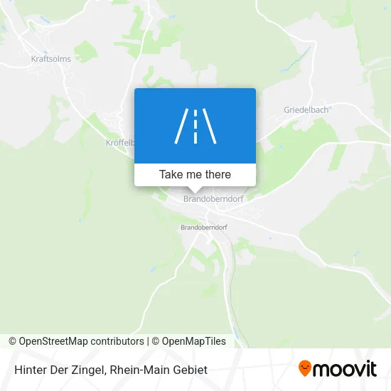 Карта Hinter Der Zingel