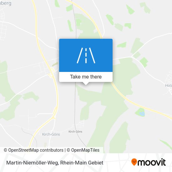 Martin-Niemöller-Weg map
