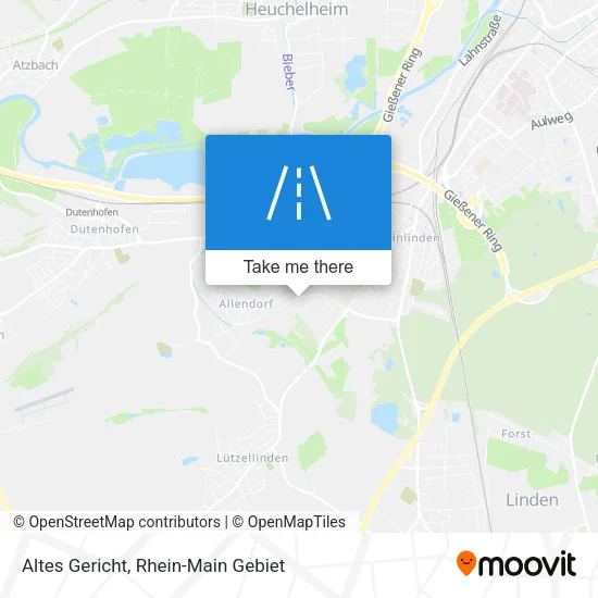 Карта Altes Gericht