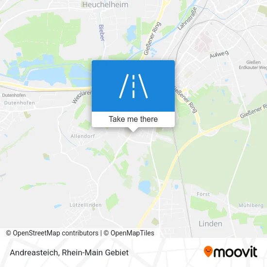 Карта Andreasteich