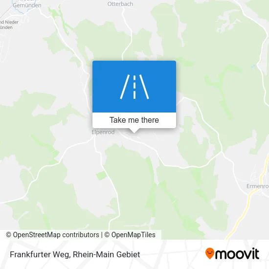 Карта Frankfurter Weg