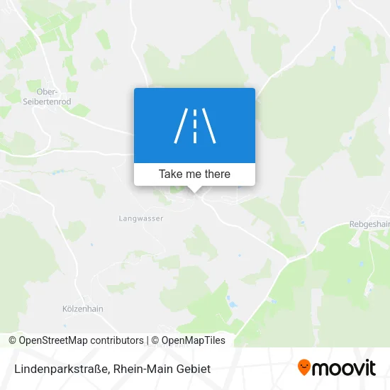 Карта Lindenparkstraße