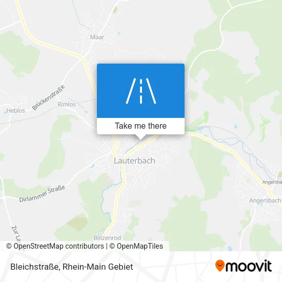 Карта Bleichstraße