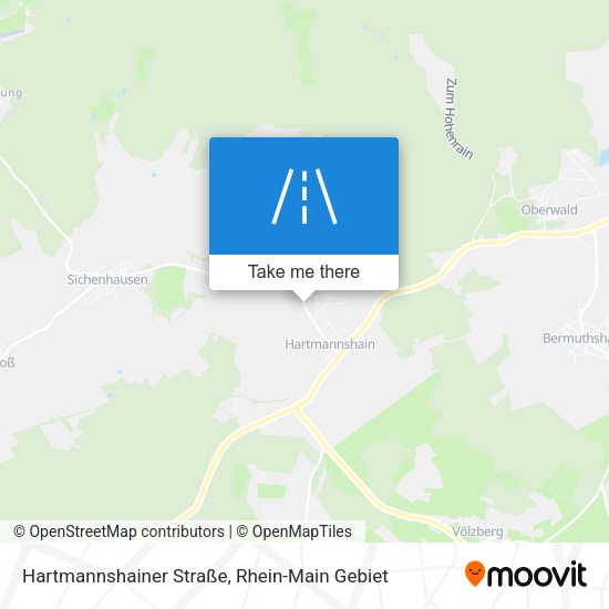 Hartmannshainer Straße map