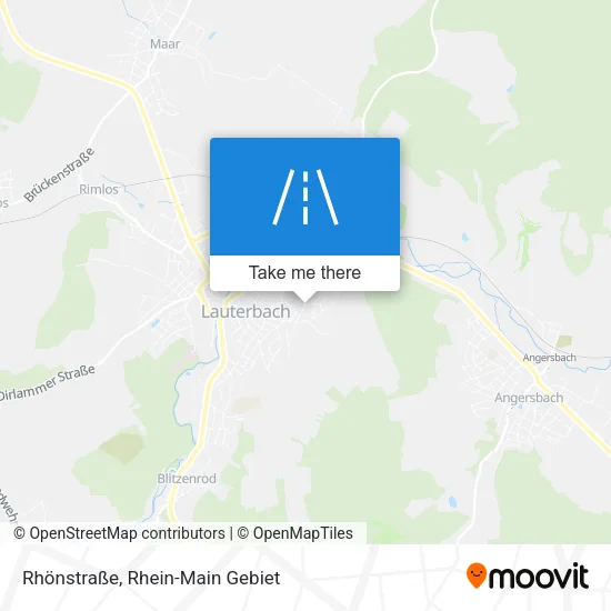 Карта Rhönstraße