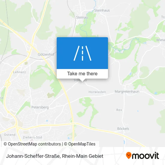 Карта Johann-Scheffer-Straße