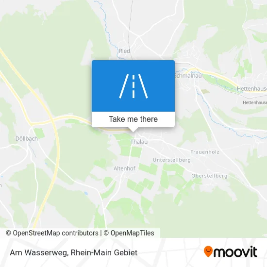 Карта Am Wasserweg