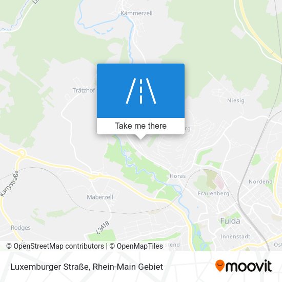 Luxemburger Straße map