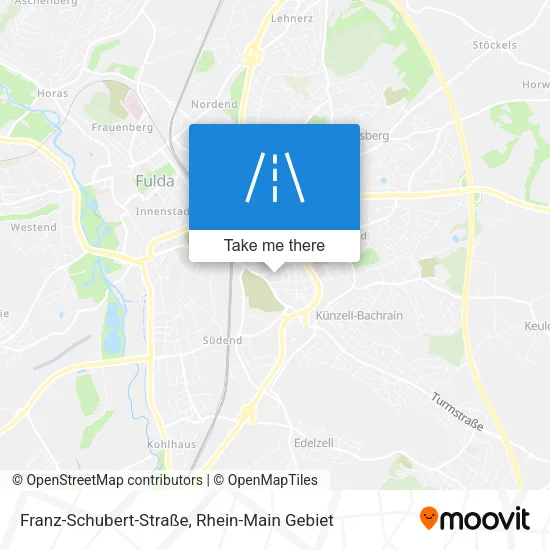 Карта Franz-Schubert-Straße
